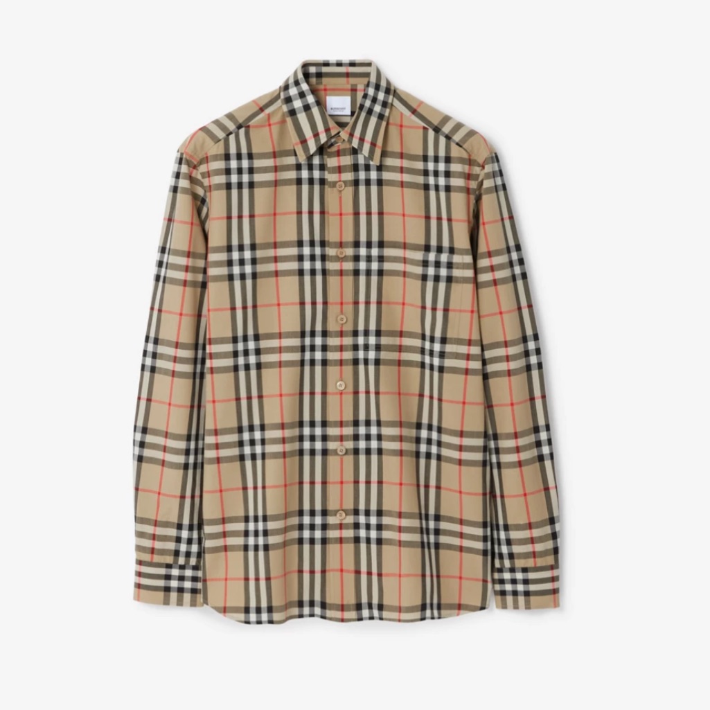 Men’s Xl Burberry Cotton Shirt